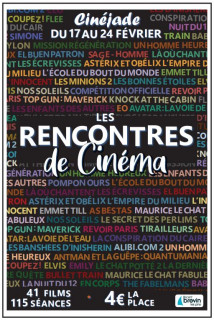 Programme Rencontres Cinéma 2023 - Cinéjade