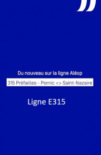 Horaires bus ALEOP Ligne E315
