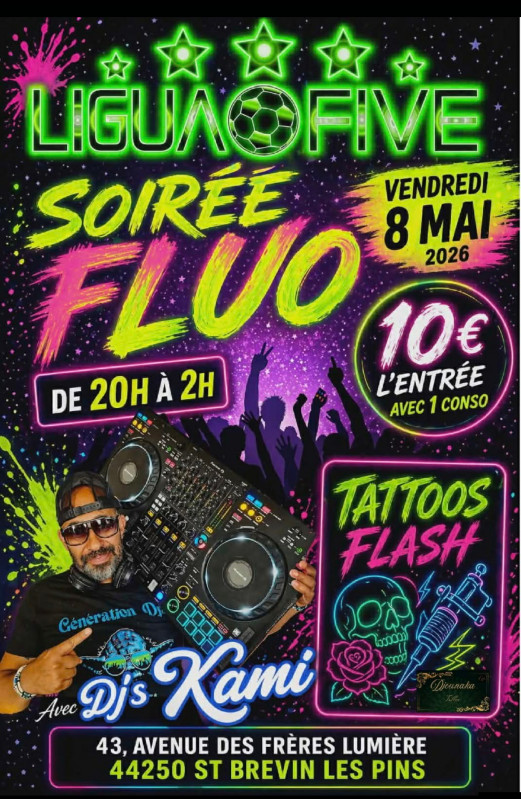 soirée fluo
