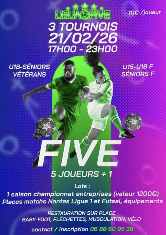 Tournois Five Ados Adultes